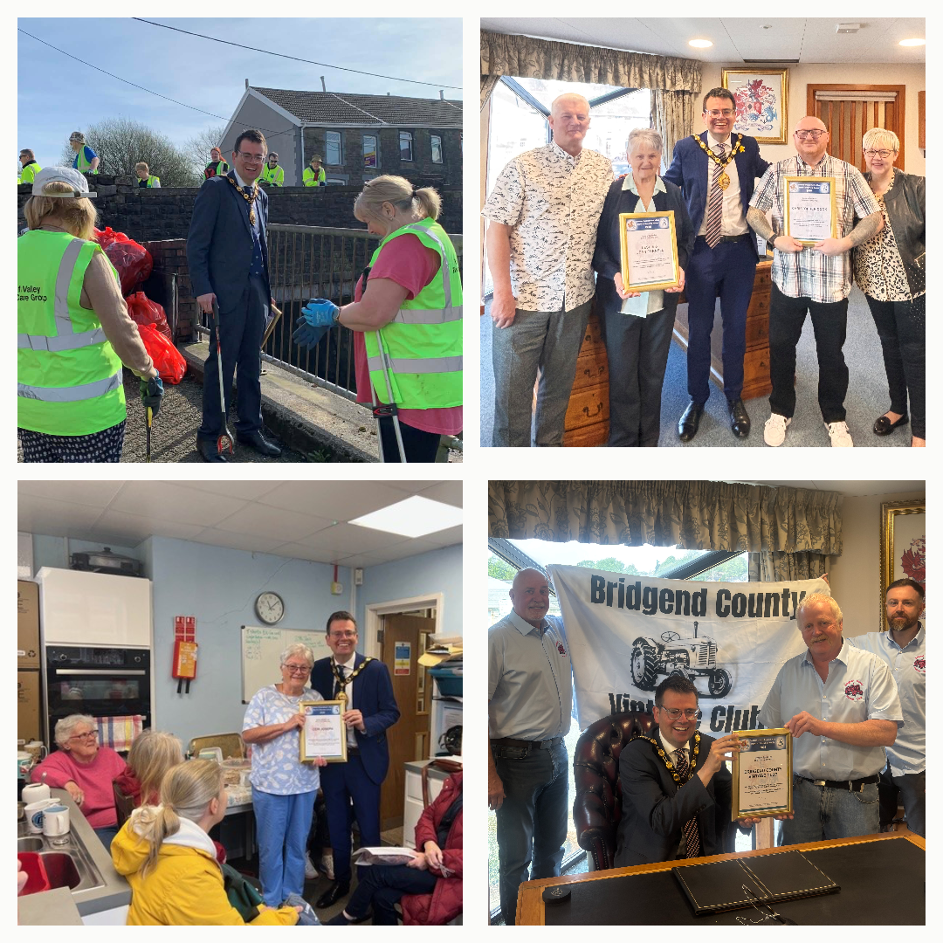 Enillwyr Gwobrau Dinasyddiaeth y Maer 2026/27