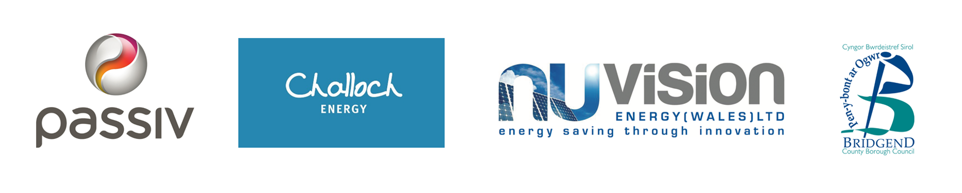 Logos partneriaid Cymunedol Carbon Isel