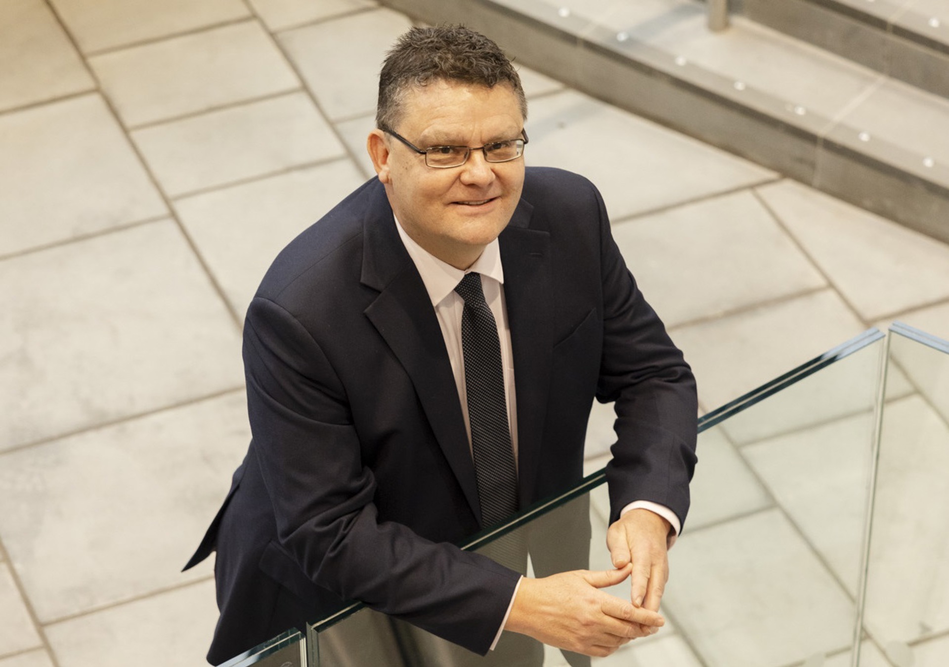 Mark Shephard, Prif Weithredwr Cyngor Bwrdeistref Sirol Pen-y-bont ar Ogwr