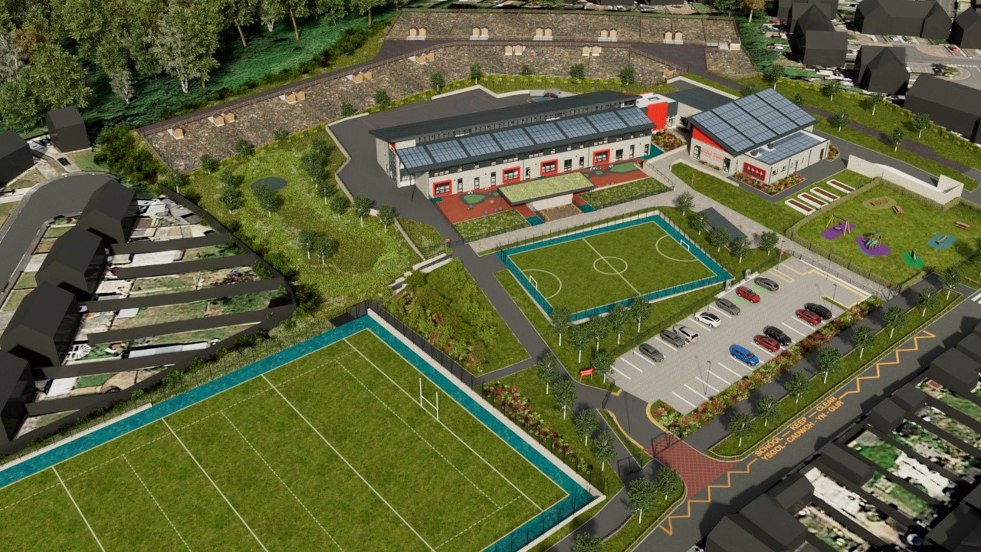 Argraff artist o'r ysgol newydd