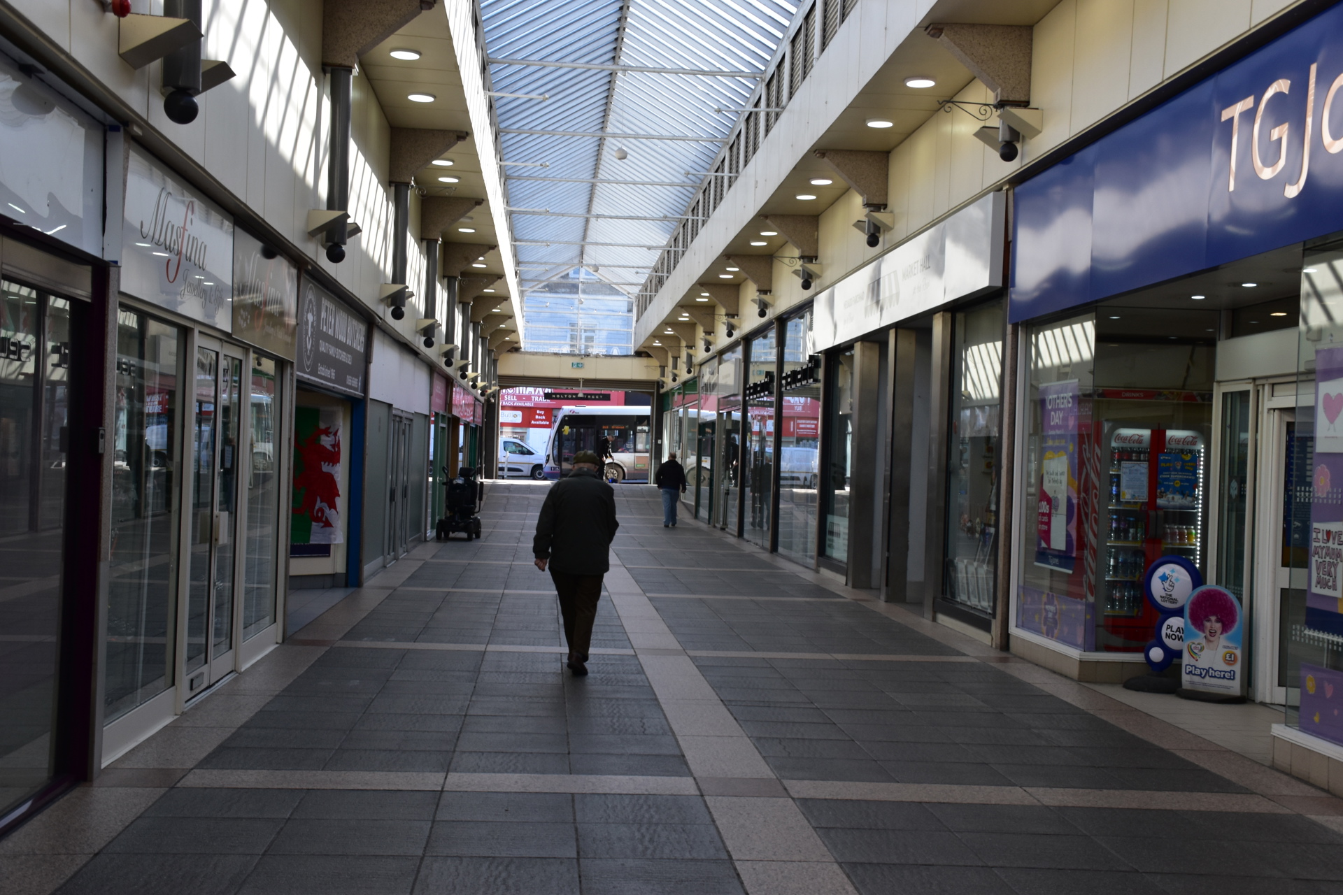 The Rhiw Shopping Centre has played an important role within Bridgend town centre for more than 50 years.