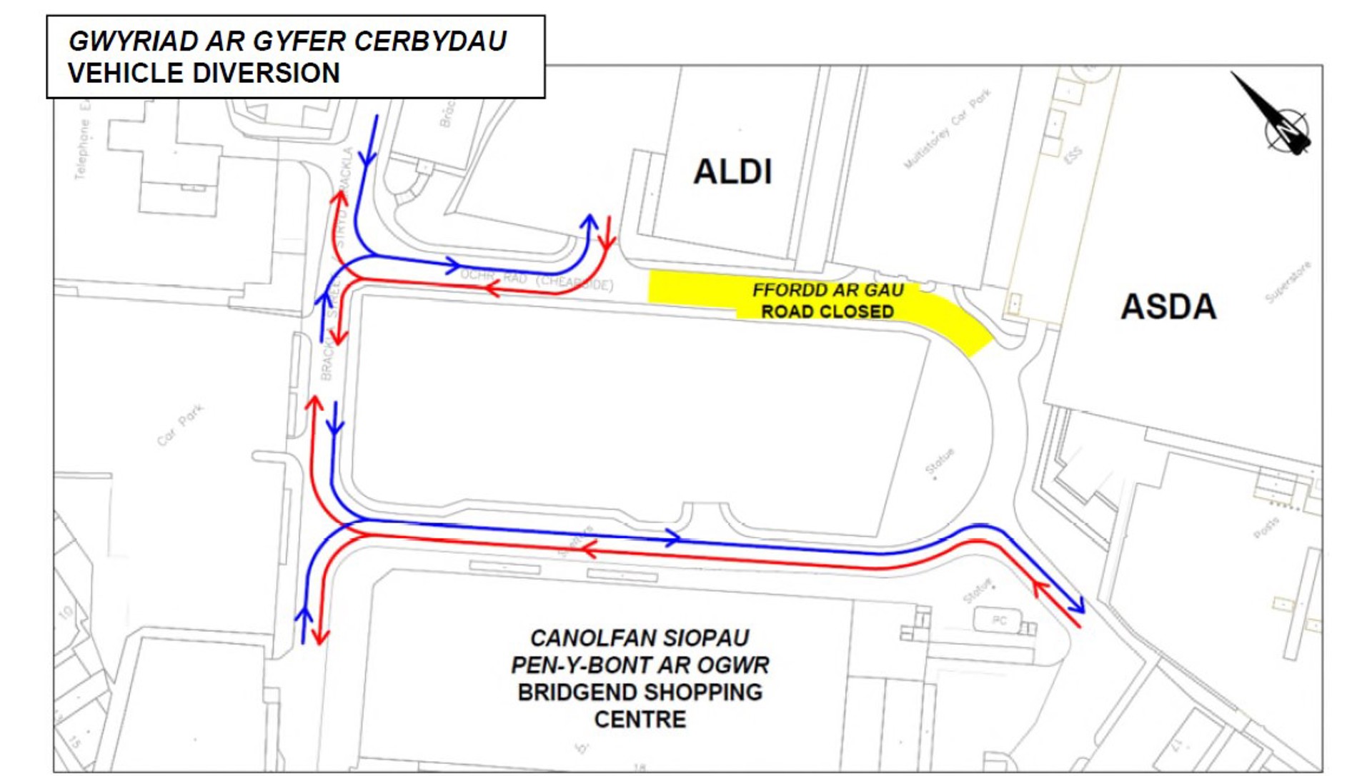 Cynllun mynediad newydd Cheapside
