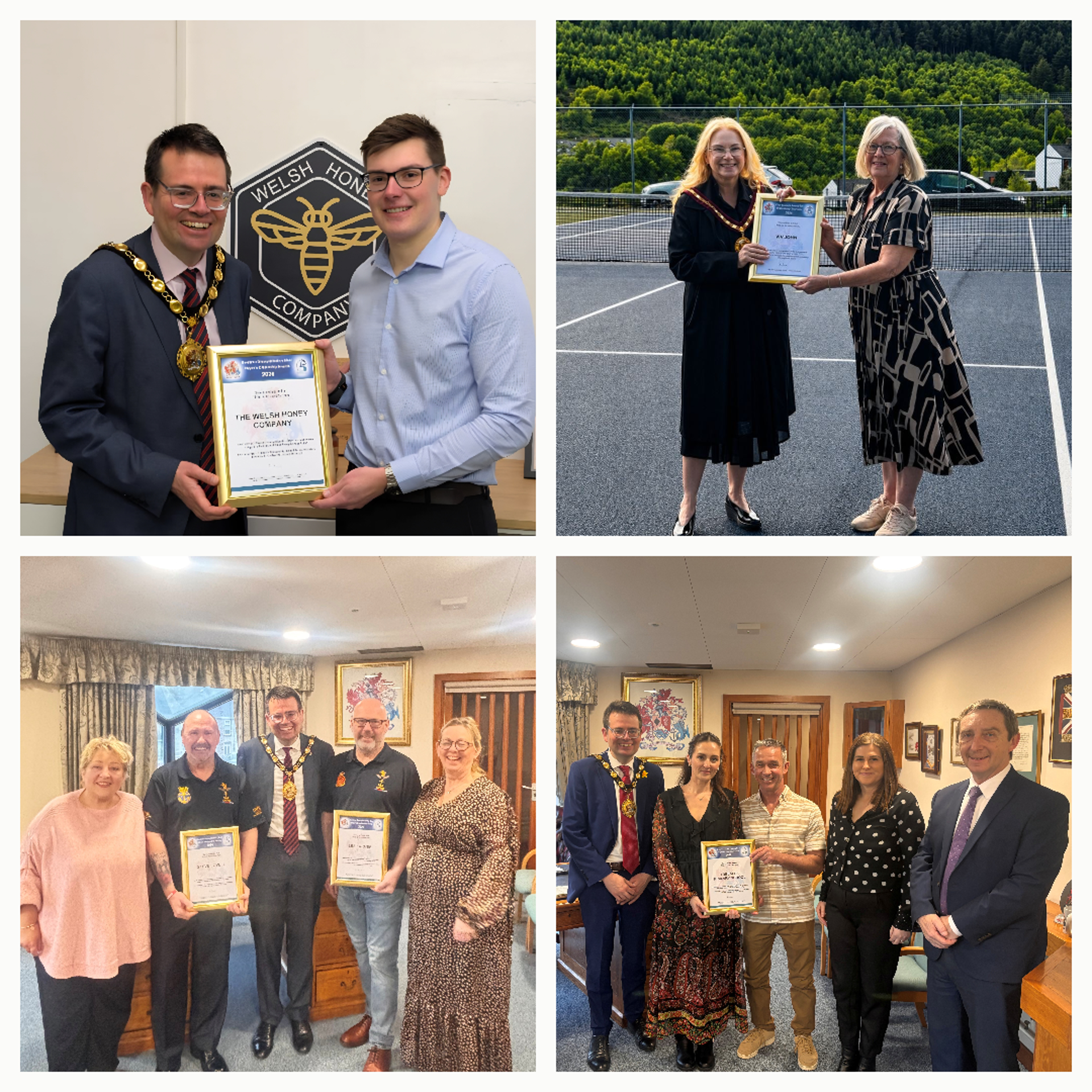 Enillwyr Gwobrau Dinasyddiaeth y Maer 2026/27